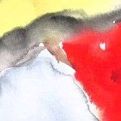 ohne titel, 2023, aquarell auf papier, 32x24 cm, copyright vg bildkunst + axel h�ptner